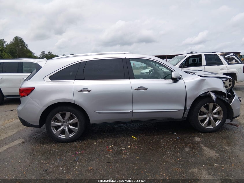 2014 Acura Mdx Advance Pkg W/Entertainment Pkg VIN: 5FRYD3H82EB013875 Lot: 45193443