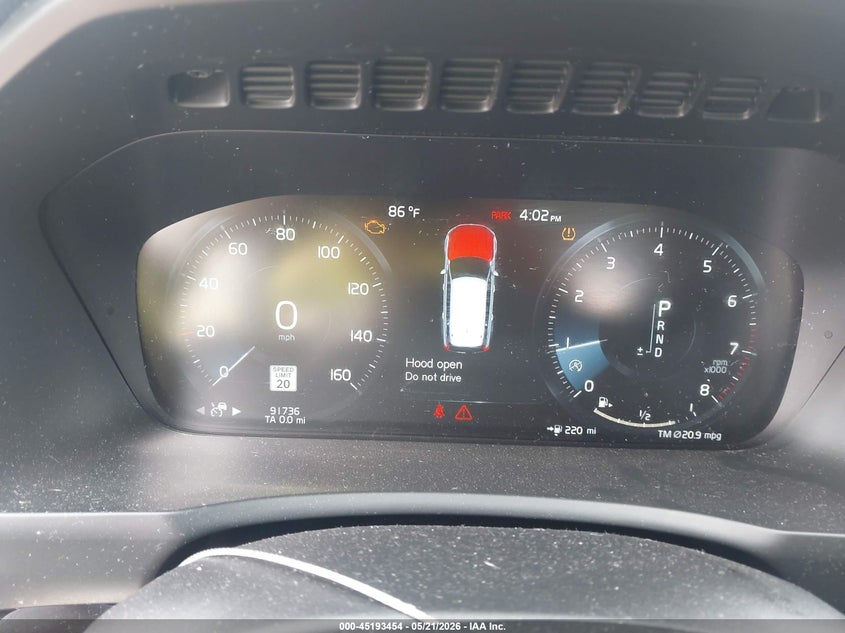 2016 VOLVO XC90 auction photo 7