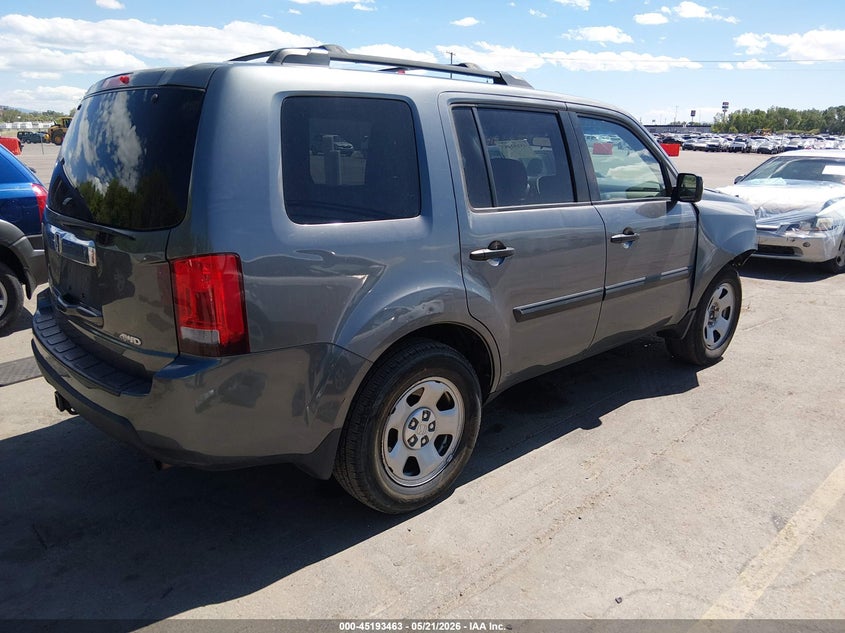 2010 HONDA PILOT SPORT UTILITY VEHICLE 3.5L V-6 VVT, 250HP