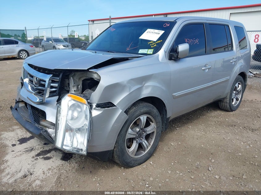 2015 HONDA PILOT auction photo 2