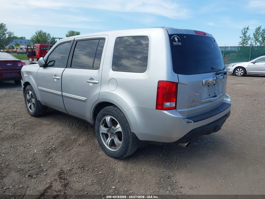 2015 HONDA PILOT auction photo 3