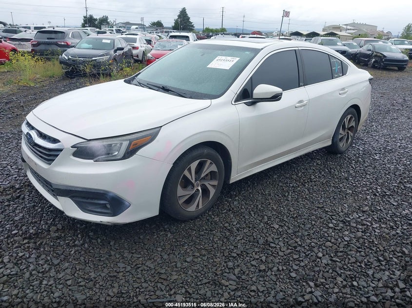 Vin: 4s3bwae65l3014084, lot: 45691243, subaru legacy premium 20202