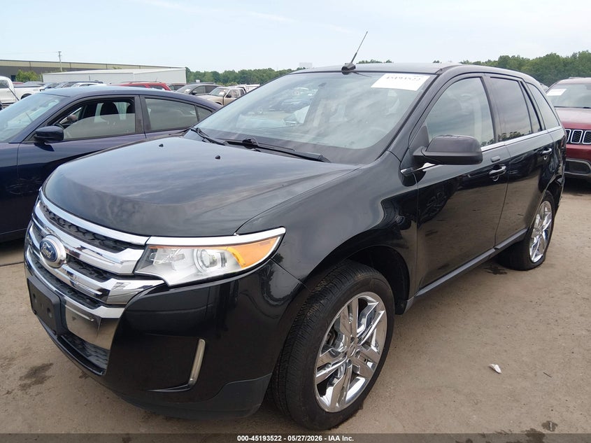 Vin: 2fmdk4kc5ebb45465, lot: 45691250, ford edge limited 20142