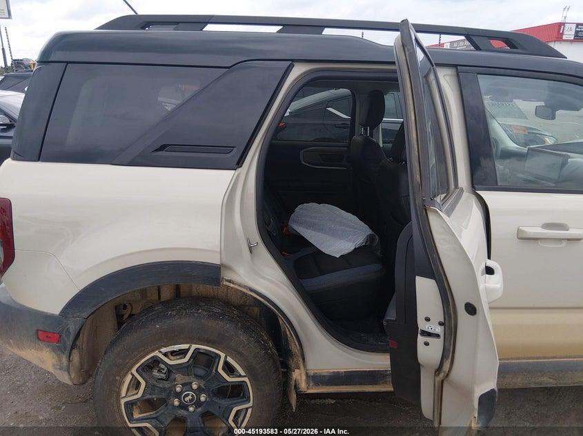 2025 Ford Bronco Sport Outer Banks VIN: 3FMCR9CN3SRF07763 Lot: 45193583