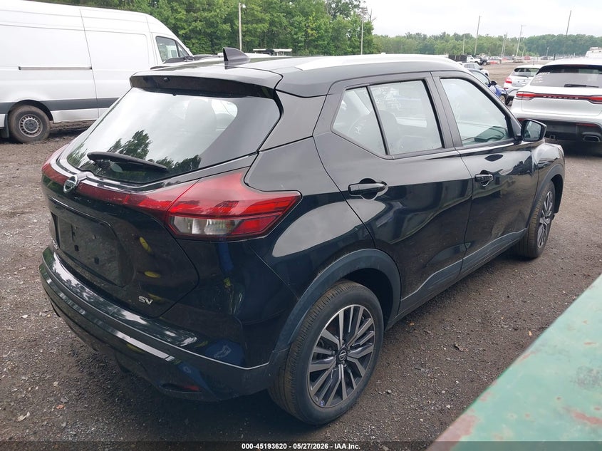 Vin: 3n1cp5cv9ml510422, lot: 45691348, nissan kicks sv xtronic cvt 20214