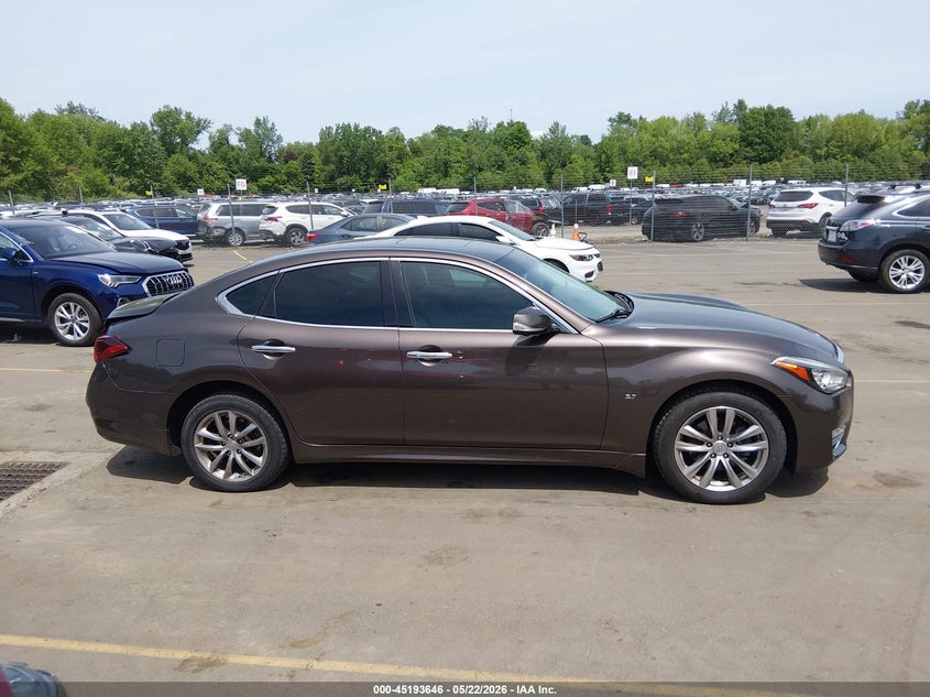 2016 Infiniti Q70 3.7X VIN: JN1BY1AR3GM270091 Lot: 45193646