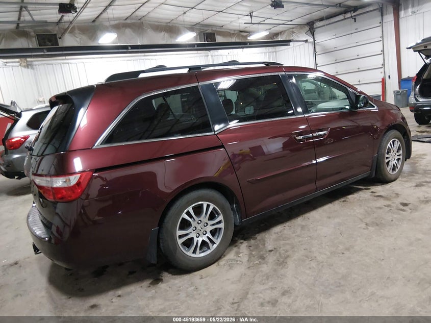 2012 HONDA ODYSSEY auction photo 4