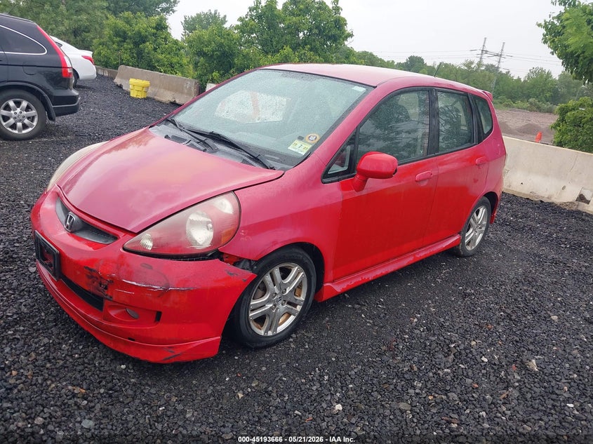 2007 Honda Fit Sport JHMGD38647S027583 photo 1