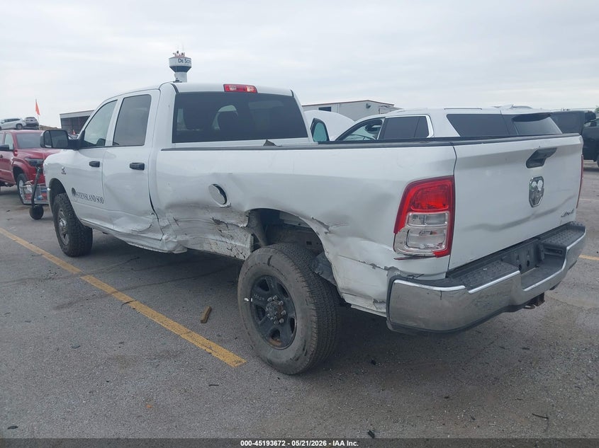 Vin: 3c6ur5hl4ng237930, lot: 45691400, ram 2500 tradesman  4x4 8' box 20223