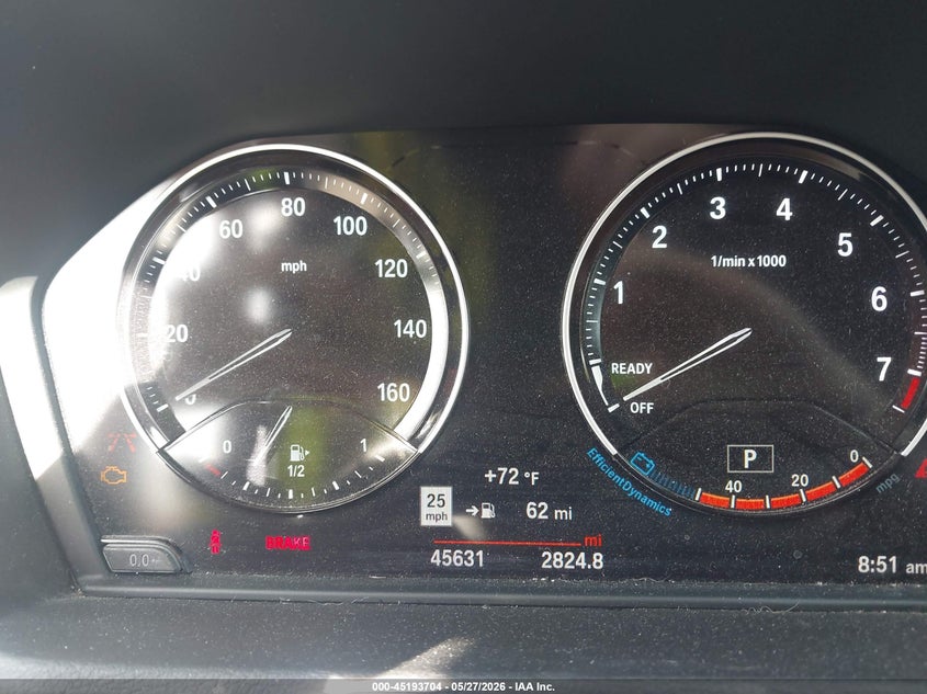 2019 BMW X1 xDrive28I VIN: WBXHT3C50K5L37117 Lot: 45193704