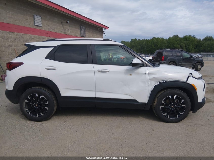 2022 Chevrolet Trailblazer Fwd Lt VIN: KL79MPS29NB123811 Lot: 45193752