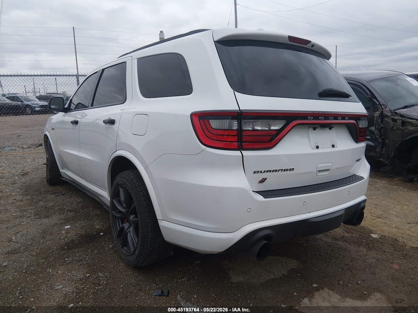 Vin: 1c4sdjgj6jc145755, lot: 45691493, dodge durango srt 20183