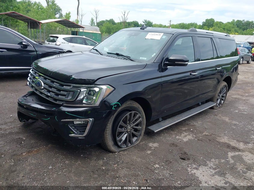 Vin: 1fmjk2atxmea41498, lot: 45691556, ford expedition limited max 20212