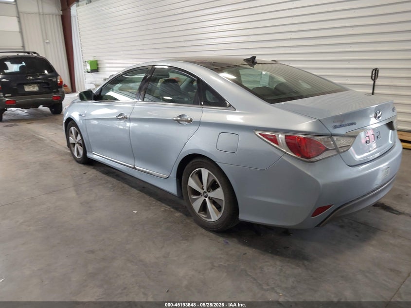 2012 Hyundai Sonata 2.4 Hybrid turquoise Lot 111045193848 Vin KMHEC4A41CA045755