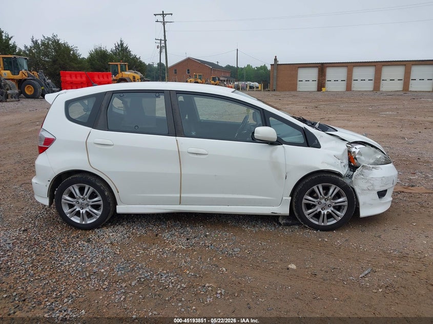2009 Honda Fit Sport VIN: JHMGE88489S010376 Lot: 45193851
