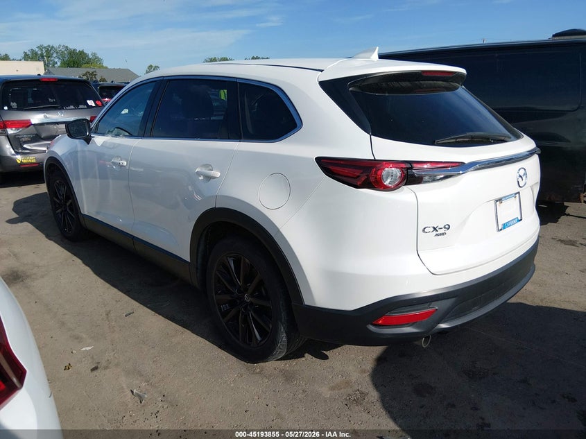Vin: jm3tcbay9p0642478, lot: 45691583, mazda cx-9 touring plus 20233
