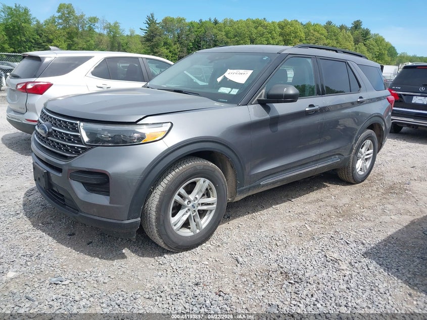 Vin: 1fmsk8dh0mga51394, lot: 45691625, ford explorer xlt 20212