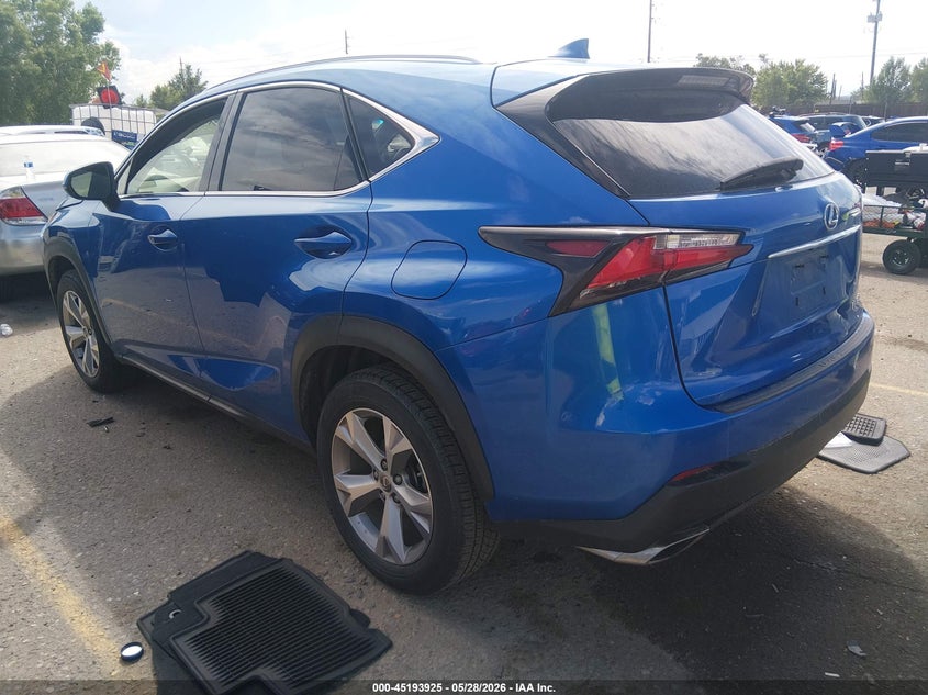 Vin: jtjbarbz6h2121733, lot: 45691653, lexus nx 200t 20173