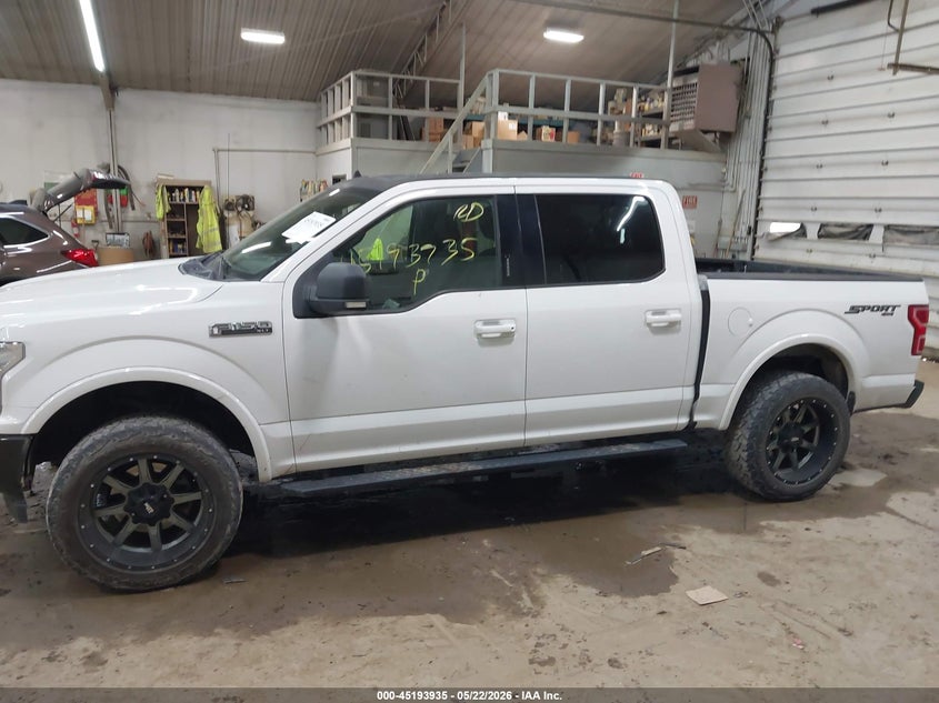 2019 FORD F-150 TRUCK 2.7L V-6 DI, DOHC, VVT, TURBO, 325HP