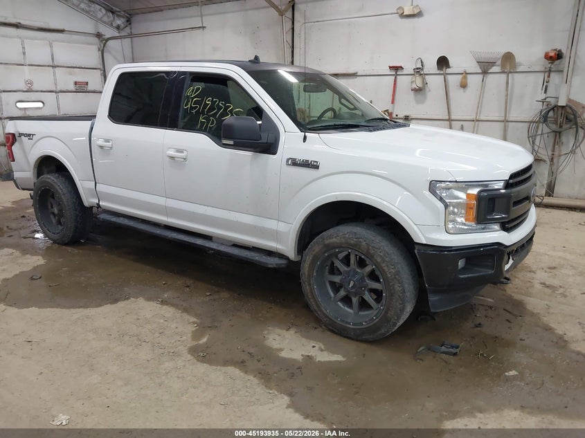 2019 FORD F-150 TRUCK 2.7L V-6 DI, DOHC, VVT, TURBO, 325HP