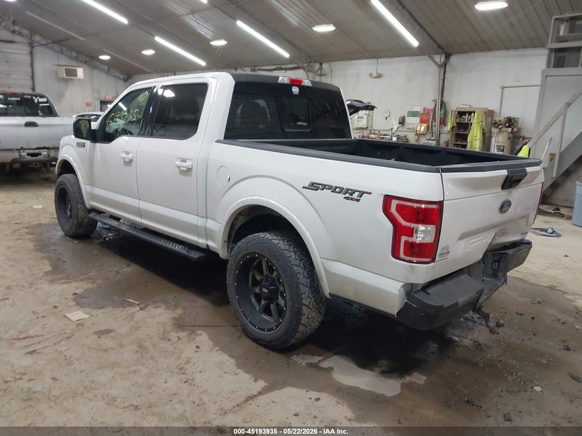 2019 FORD F-150 TRUCK 2.7L V-6 DI, DOHC, VVT, TURBO, 325HP