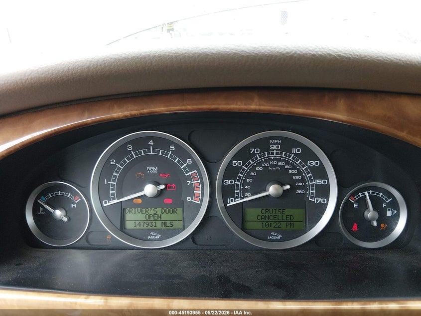 2005 Jaguar S-Type 3.0L V6 VIN: SAJWA01T45FN51859 Lot: 45193955