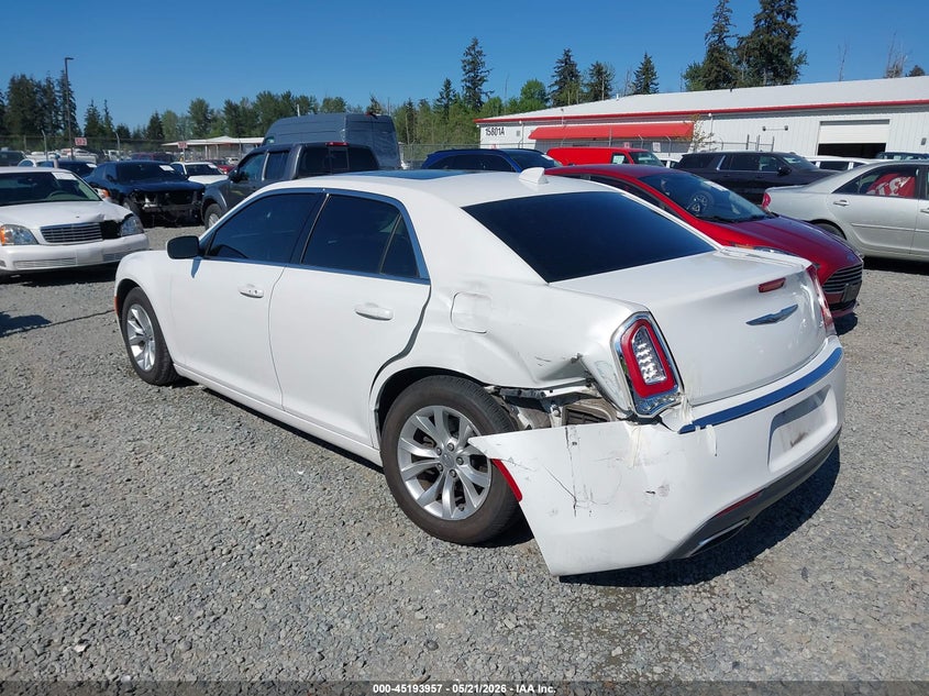 Vin: 2c3ccaag5fh853248, lot: 45691685, chrysler 300 limited 20153