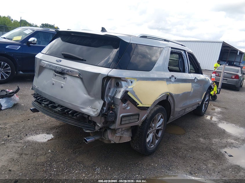 Vin: 1fmsk8fh8mga85208, lot: 45691697, ford explorer limited 20214