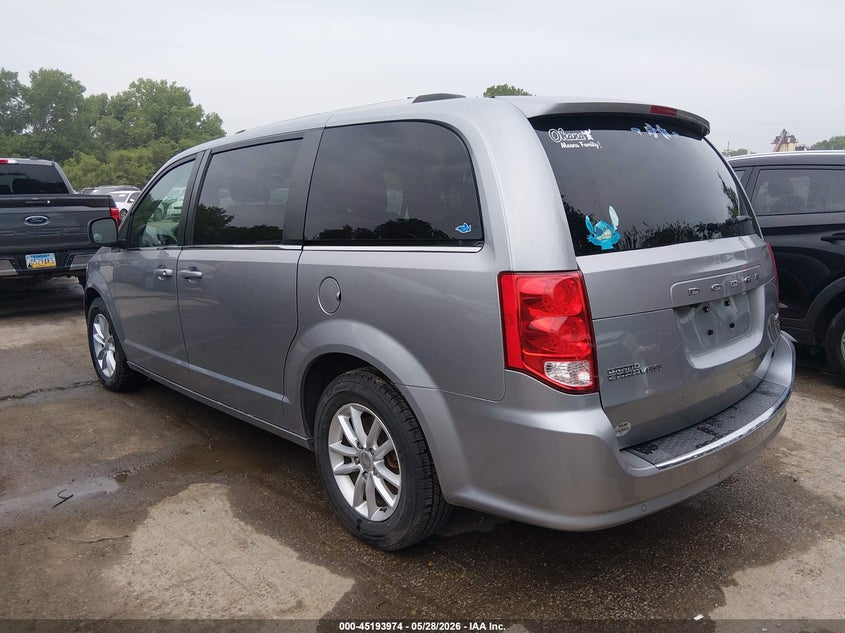Vin: 2c4rdgcg8kr735024, lot: 45691701, dodge grand caravan sxt 20193