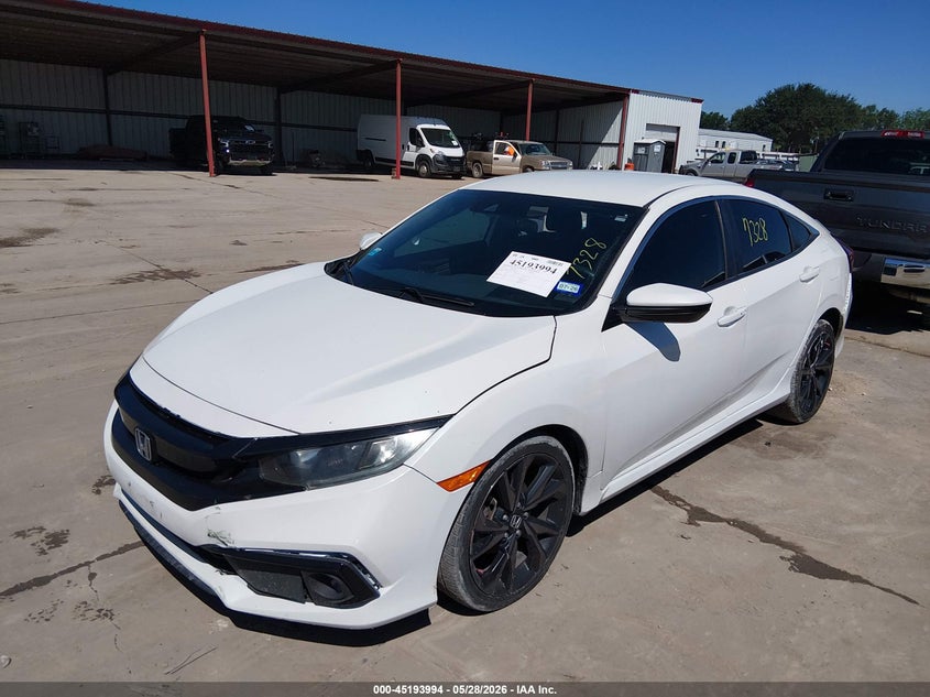 2020 Honda Civic Sport 19XFC2F8XLE017328 photo 1