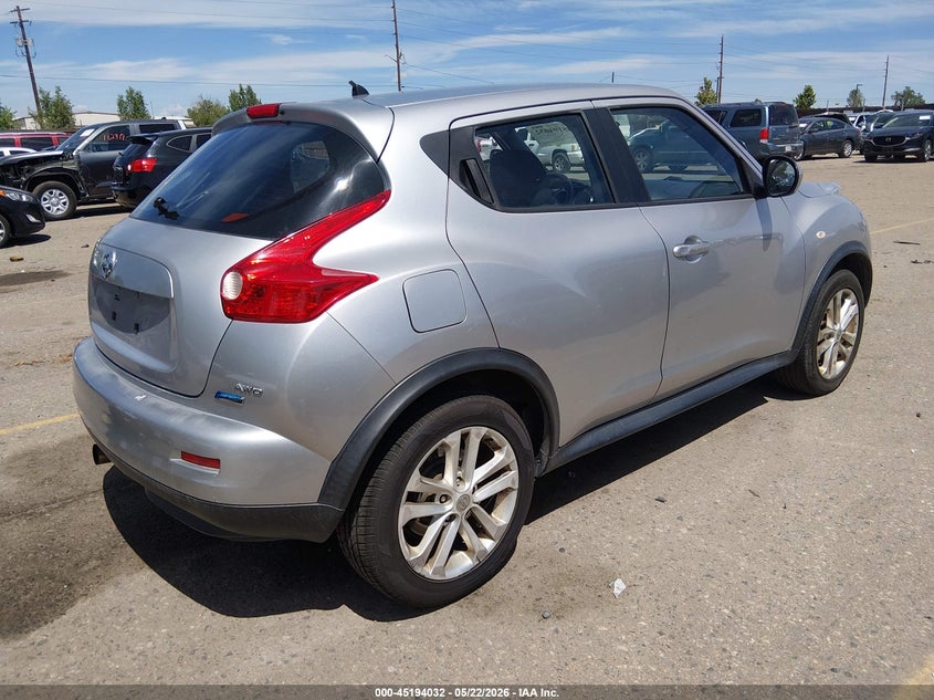 Vin: jn8af5mv7ct116096, lot: 45691761, nissan juke s 20124
