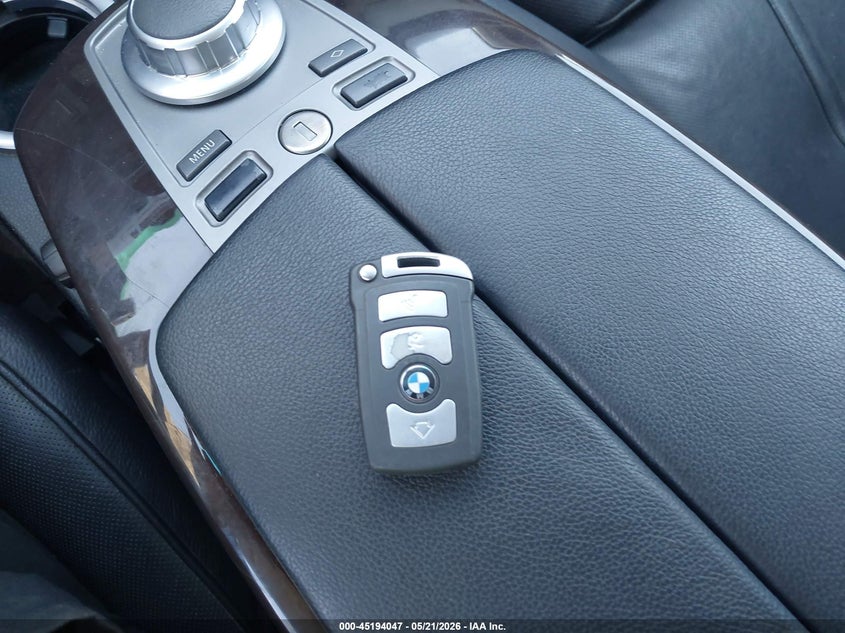 2007 BMW 750Li VIN: WBAHN83577DT72431 Lot: 45194047