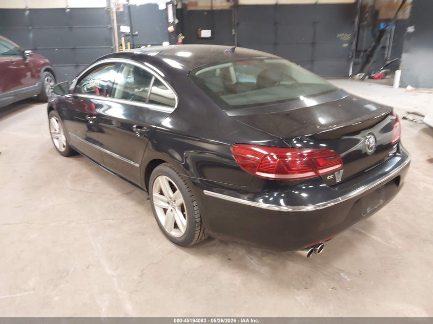 Vin: wvwbp7an4ee537665, lot: 45691811, volkswagen cc 2.0t sport 20143