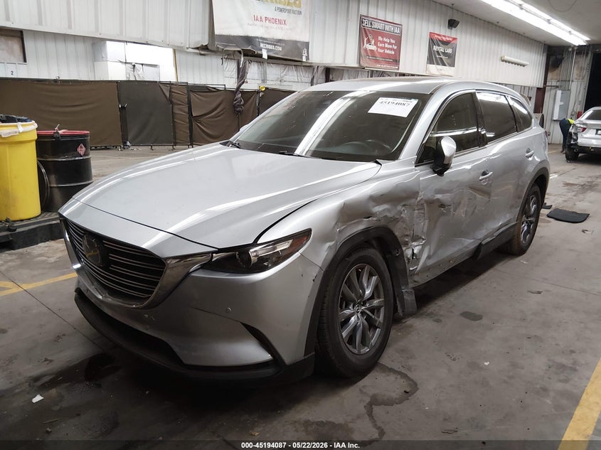 Vin: jm3tcacy5l0416570, lot: 45691815, mazda cx-9 touring 20202