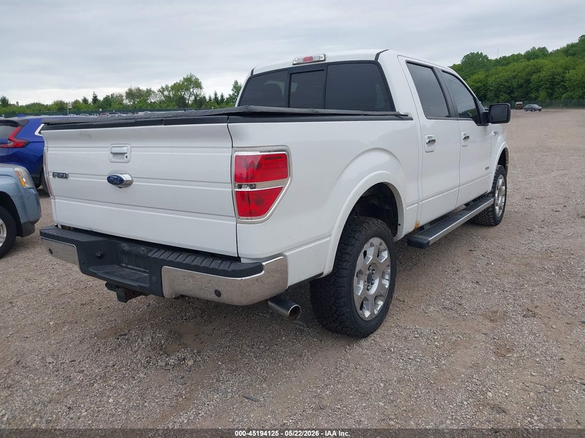 Vin: 1ftfw1et0cfc07393, lot: 45691853, ford f-150 lariat 20124