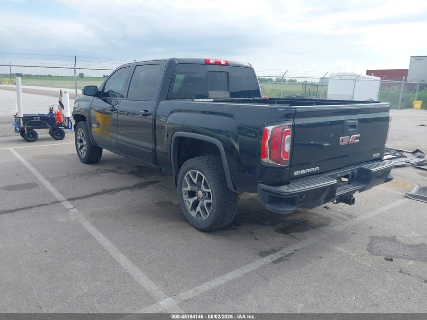 Vin: 3gtu2nec4hg373738, lot: 45691874, gmc sierra 1500 slt 20173
