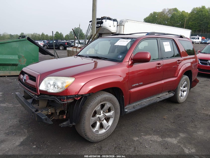 2007 Toyota 4runner Limited V6 JTEBU17R478104120 photo 1