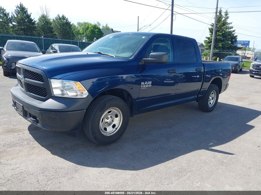 Vin: 1c6rr7kg7ks661992, lot: 45691921, ram 1500 classic tradesman  4x4 5'7 box 20192