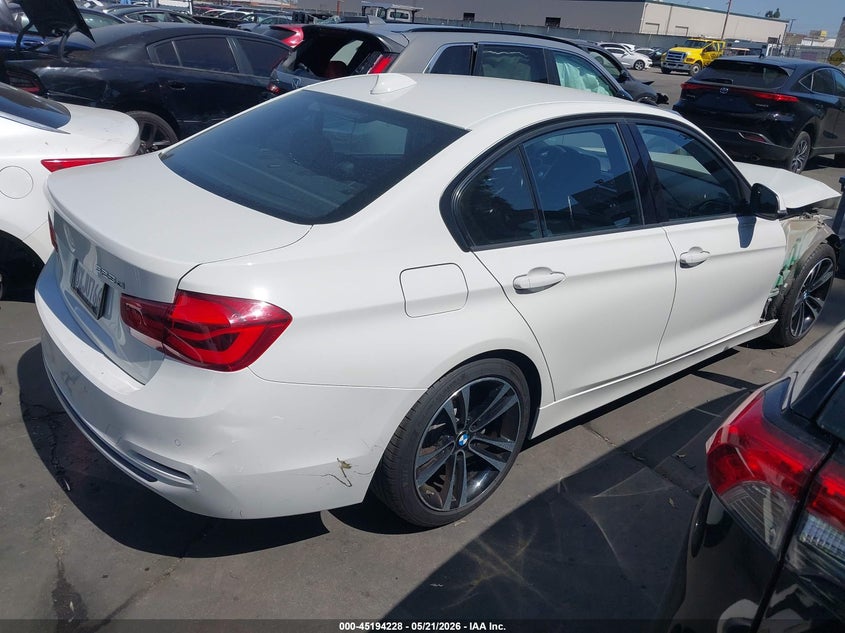 Vin: wba8e5c57ja246268, lot: 45691956, bmw 328d 20184