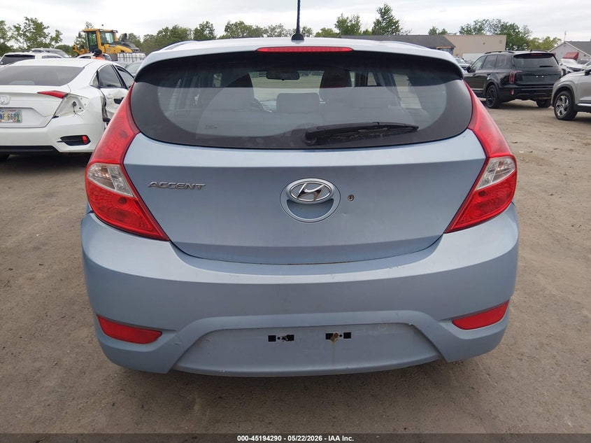 2013 Hyundai Accent Se VIN: KMHCU5AE9DU108345 Lot: 45194290