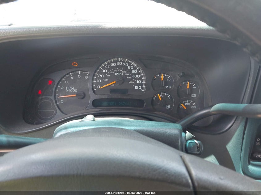 2005 CHEVROLET SILVERADO TRUCK 5.3L V-8 310HP