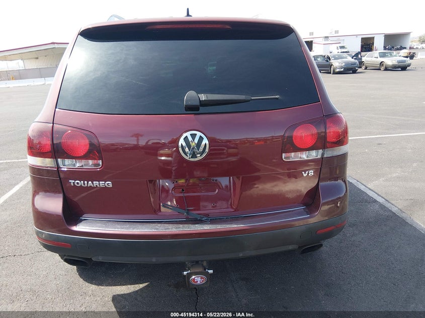 2008 Volkswagen Touareg 2 V8 Fsi VIN: WVGMB77L98D056958 Lot: 45194314