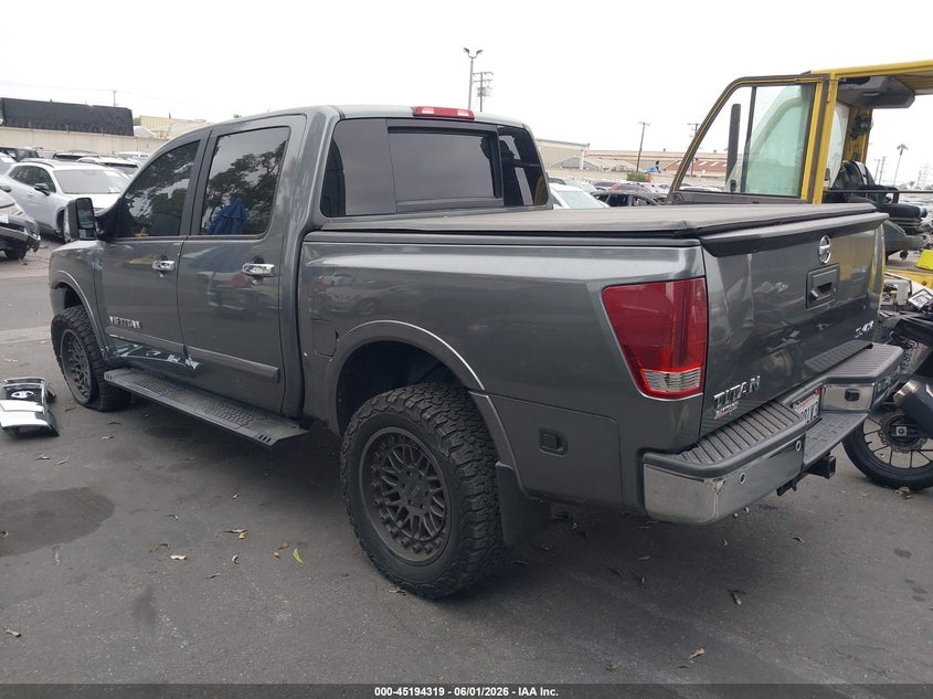 Vin: 1n6aa0ec5fn512091, lot: 45692047, nissan titan sl 20153