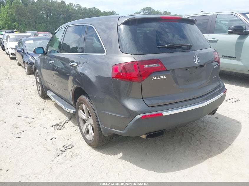Vin: 2hnyd2h47ch533743, lot: 45692088, acura mdx technology package 20123