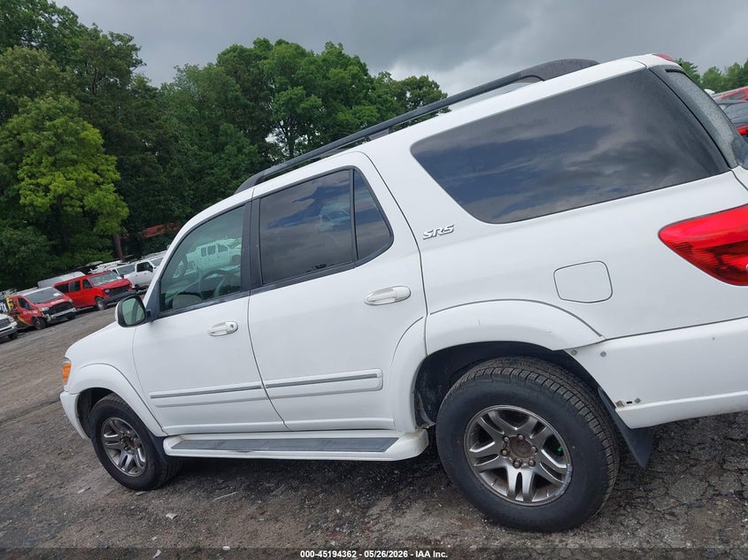 2007 Toyota Sequoia Sr5 V8 VIN: 5TDZT34A17S296950 Lot: 45194362