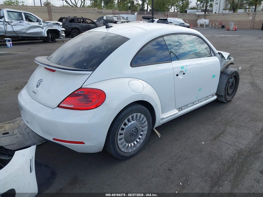 Vin: 3vwj17at3gm636130, lot: 45692103, volkswagen beetle 1.8t se 20164