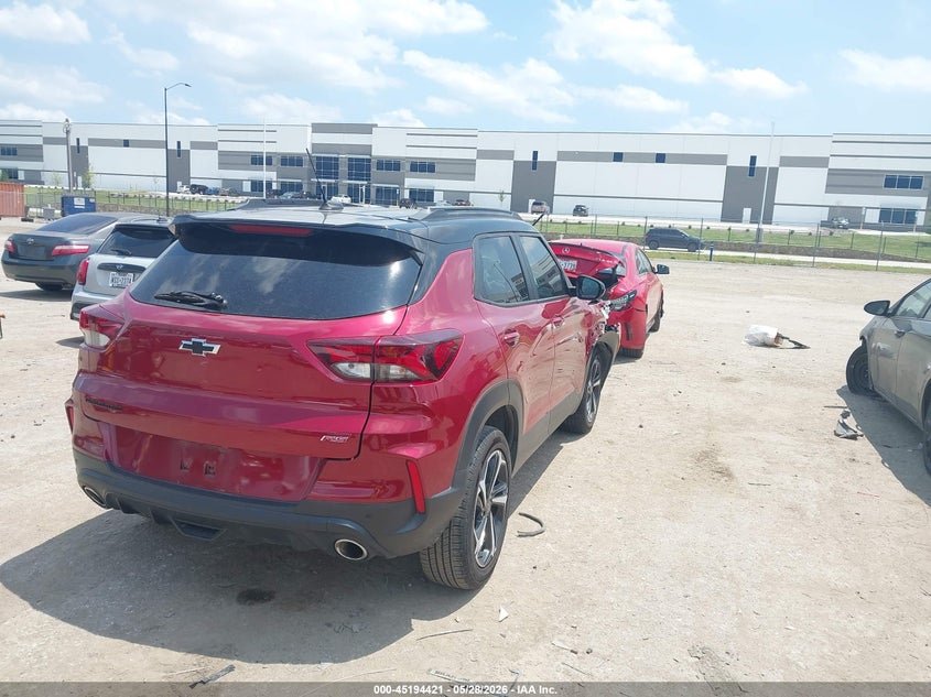 Vin: kl79mtsl0mb054376, lot: 45692149, chevrolet trailblazer fwd rs 20214