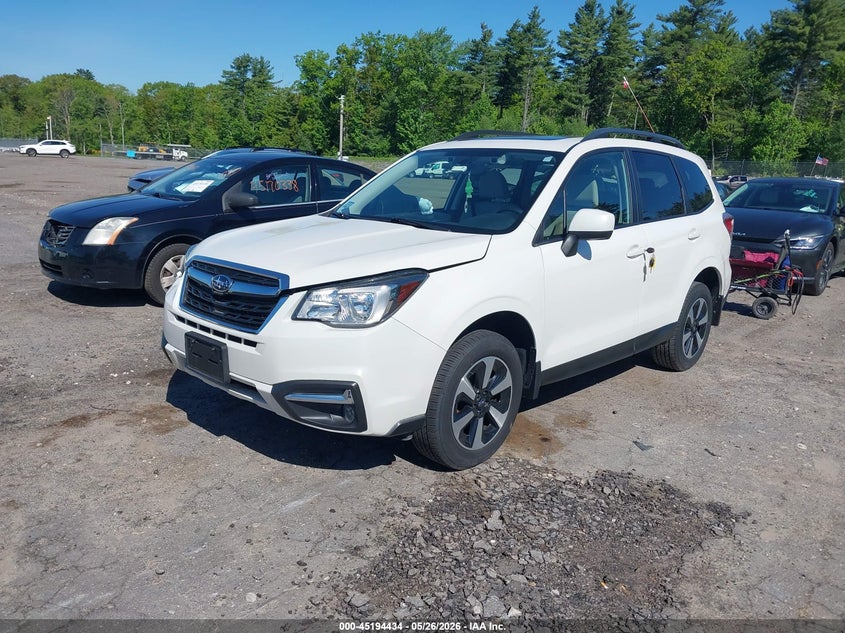 Vin: jf2sjagc6hh542245, lot: 45692162, subaru forester 2.5i premium 20172