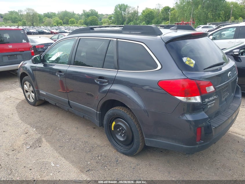 Vin: 4s4brblc0b3430964, lot: 45692216, subaru outback 2.5i limited 20113