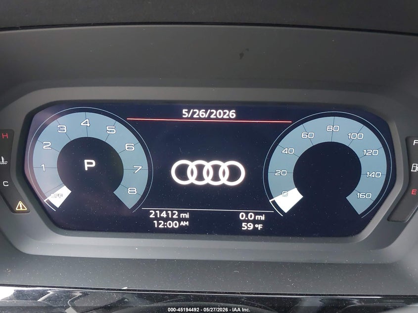 2023 Audi A3 Premium 40 Tfsi Quattro S Tronic VIN: WAUGUDGY9PA136621 Lot: 45194492